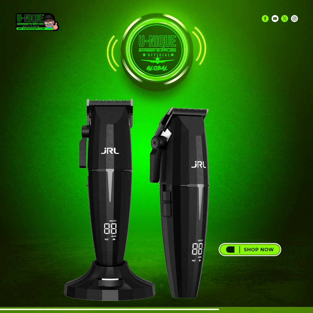 JRL ONYX Professional Cordless Hair Clipper – U-NIQUE Barber Supplies