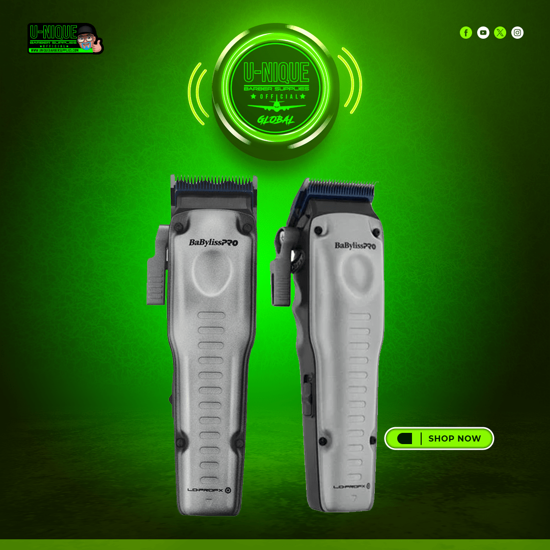BaByliss PRO Lo-Pro FX One Matte Gray High Clipper (FX829) – U