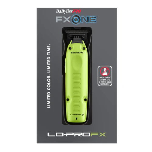 BaBylissPRO FXONE Low-Profile Neon Yellow Interchangeable Cordless Tri