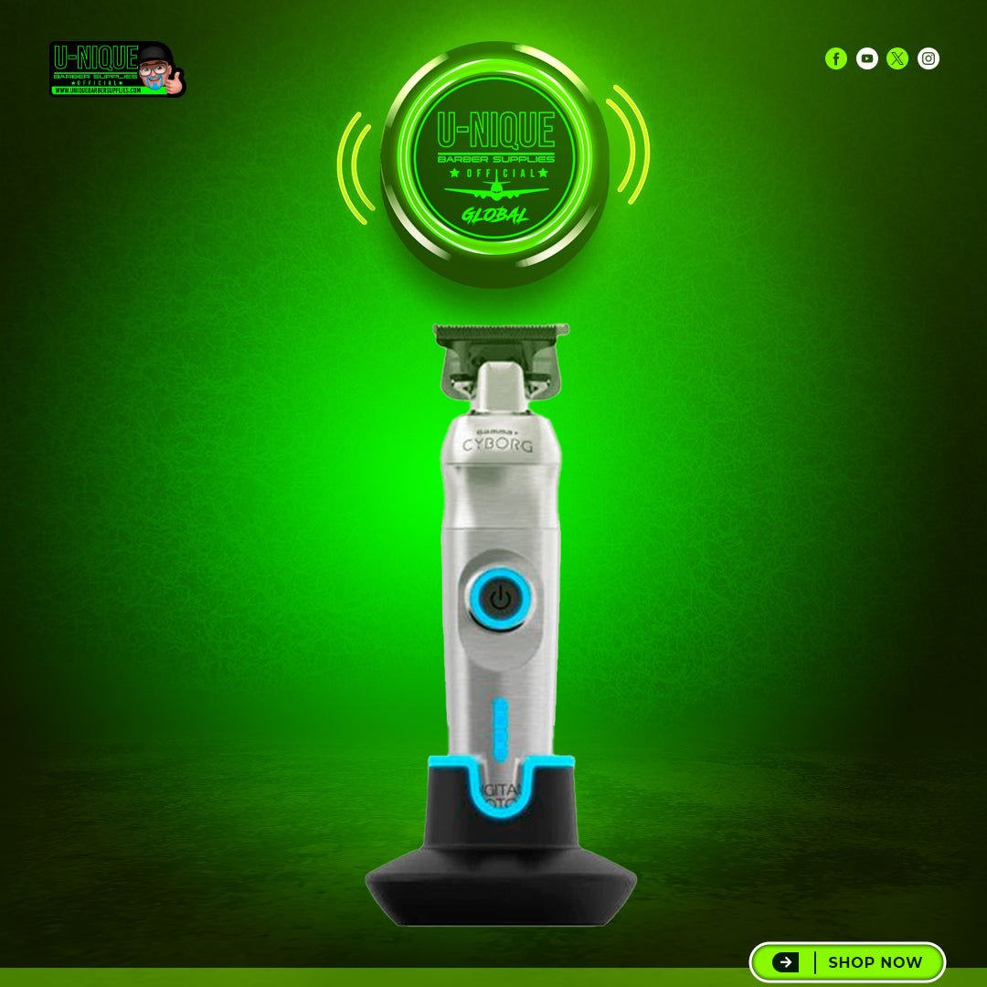 Gamma+ Cyborg Cordless Trimmer w/ Digital Brushless Motor (GP401S
