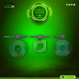 Gamma+ Barberhood Connect 3 Charging System w/ 2 Expansion Cords & Adapter (GP314B)