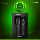 BaBylissPRO LimitedFX Matte Black Clipper & Trimmer Value Set (FXDUOCTMB)