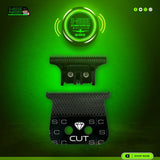 StyleCraft Diamond Cut - Black DLC Trimmer Blade with The One Cutter Blade (SC541B)