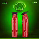 BaBylissPRO FXONE Lo-ProFX Matte Red High Performance Low Profile Trimmer w/Interchangeable Lithium Battery Pack (FX729MR)