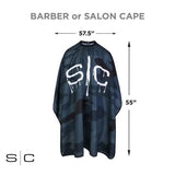 StyleCraft Professional Barber & Stylist Cape -(SC324B)