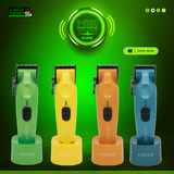 Cocco Hyper Veloce Pro Cordless Clipper w/ Digital Gap Ambassador Graphene Taper Blade + Charging Stand (CHVPC)