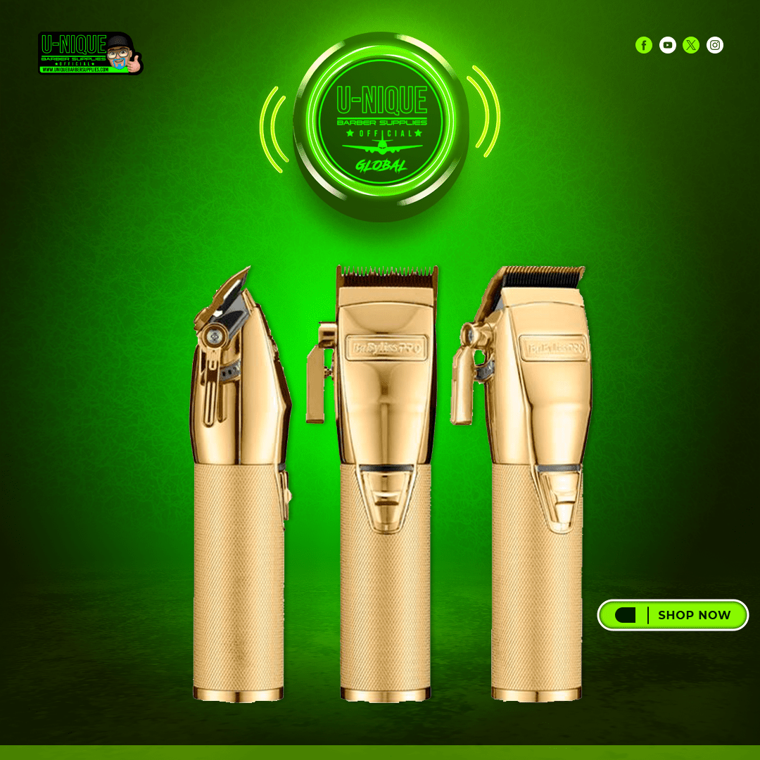 GoldFX+ All-Metal Lithium Clipperr (FX870NG) – U-NIQUE Barber Supplies