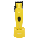 Cocco Hyper Veloce Pro Cordless Clipper w/ Digital Gap Ambassador Graphene Taper Blade + Charging Stand (CHVPC)