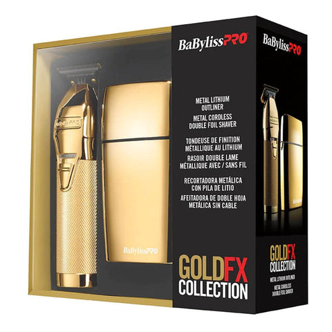 GoldFX Trimmer & Double Foil Shaver Combo FXHOLPK2GN