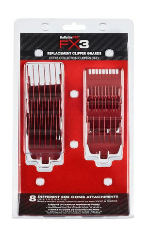 BaByliss PRO FX3 Replacement Clipper Guards (FXX3CGR)