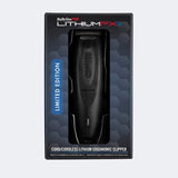 BaByliss PRO Limited Edition Lithium FX Cordless Ergonomic Clipper - Matte Black (FX673NSMB)