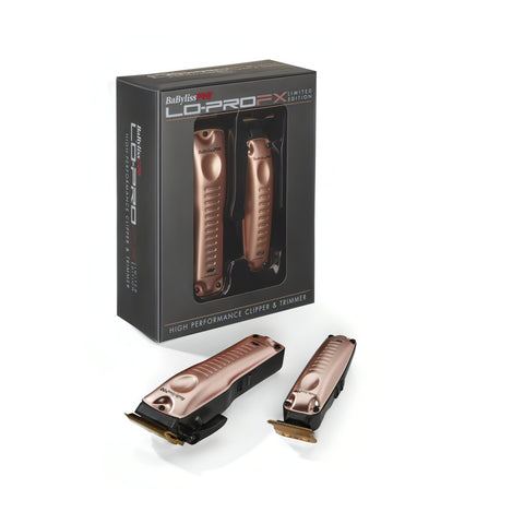 BaBylissPRO Lo-Pro Limited Edition High Performance Clipper & Trimmer Collection Set - MULTIPLE COLORS (FXHOLPKLP)