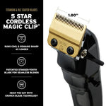 Wahl Professional 5 Star Cordless Barber Combo (3025397)