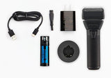 BaByliss PRO Black FX One All-Metal Interchangeable-Battery Foil Shaver (FX79FSMB)