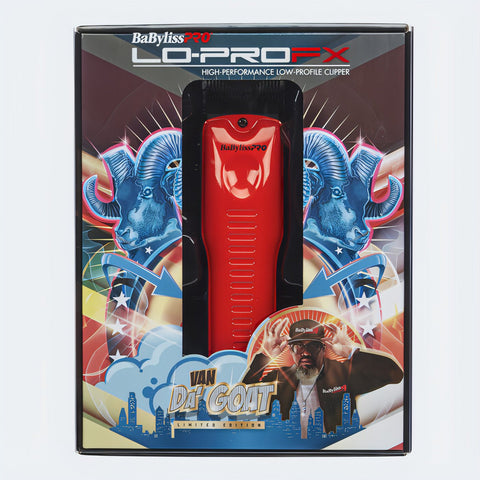 BaByliss PRO LO-PROFX Cordless Clipper - Limited Edition Influencer Collection - Van Da Goat (FX825RI)