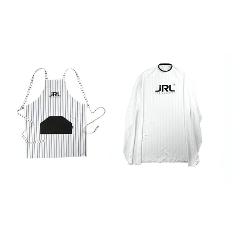 JRL Professional Shop Apron + Classic Cutting Cape Set