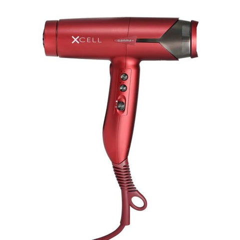 Gamma+ Xcell Professional Hair Dryer - RED