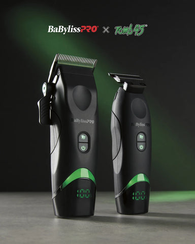 BaBylissPRO x Tomb45 Wireless Charging Clipper x Trimmer COMBO