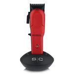 StyleCraft Super-Torque Modular Rebel Clipper & Trimmer Combo Set - Red (SC203)