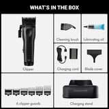 BaBylissPRO Lo-PROFX High Performance Compact Clipper - Matte Black (FX82MB)