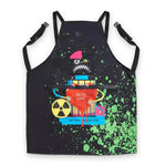 StyleCraft Water-Repellent Barber/Salon Apron w/ Adjustable Straps - Radioactive