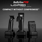 BaBylissPRO Lo-PROFX High Performance Compact Clipper - Matte Black (FX82MB)