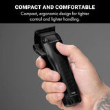 BaBylissPRO Lo-PROFX High Performance Compact Clipper - Matte Black (FX82MB)