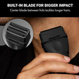 BaBylissPRO CoreFX Cordless Double Foil Shaver - Matte Black (FX75FS2MB)