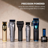 BaBylissPRO FXONE LO-PROFX Interchangeable Battery Clipper & Trimmer Set - Gray (FX129PK)