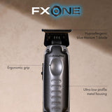 BaBylissPRO FXONE LO-PROFX Interchangeable Battery Clipper & Trimmer Set - Gray (FX129PK)