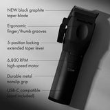 BaBylissPRO CoreFX Cordless Clipper - Matte Black (FX86MB)