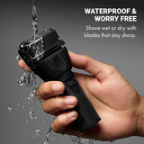BaBylissPRO CoreFX Cordless Double Foil Shaver - Matte Black (FX75FS2MB)