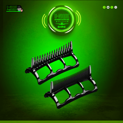 Styler 1875 Wide-Tooth & Fine-Tooth Attachment Combs (85030)