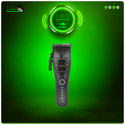 Stylecraft Instinct Metal Edition Clipper X FREE UNO SHAVER MONSTER BAG