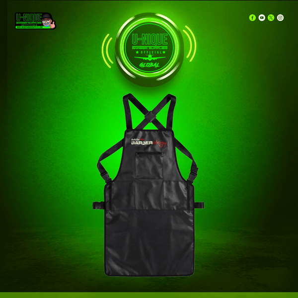 BaBylissPRO Barberology Apron Black – U-NIQUE Barber Supplies