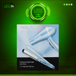 BaByliss PRO Nano Titanium Hair Dryer & 1.5" Ultra-Thin Flat Iron Limited Edition Value Set