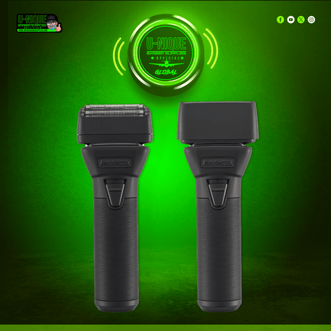 BaByliss PRO Black FX One All-Metal Interchangeable-Battery Foil Shaver (FX79FSMB)