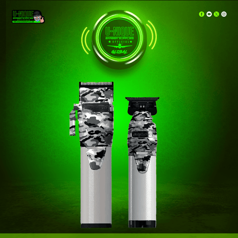 BaByliss PRO Limited Edition Camo Metal Lithium Clipper & Trimmer (FXHOLPK2CAM)