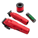 BaBylissPRO FXONE LO-PRO Clipper & Trimmer Combo Set - Matte Red (FX129MRPK)
