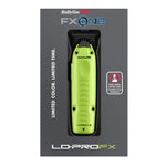 BaBylissPRO FXONE Low-Profile Neon Yellow Interchangeable Cordless Trimmer (FX729NYLT) - TOOL ONLY