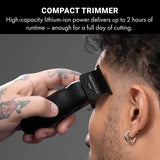 BaBylissPRO Lo-PROFX Low Profile Compact Trimmer - Matte Black (FX72MB)