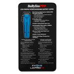 BaBylissPRO FXONE Lo-Pro FX Limited Edition Black & Blue Clipper (FX829BL)