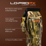 BaBylissPRO Limited Edition Camo Lo-PRO FX Compact Clipper (FX82CAM)