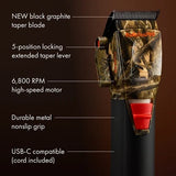 BaBylissPRO CoreFX Cordless Clipper - Camo (FX86CAM)