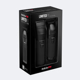 BaBylissPRO LimitedFX Matte Black Clipper & Trimmer Value Set (FXDUOCTMB)