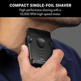 BaBylissPRO Lo-PROFX Compact Series Single Foil Shaver - Matte Black (FXLPFS1MB)