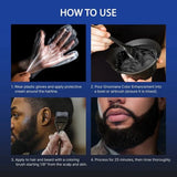 KISS Red PRO GROOMANE Semi-Permanent Beard & Lineup Color Enhancement Concentrate (103.5ml/3.5oz) (MULTIPLE COLORS)