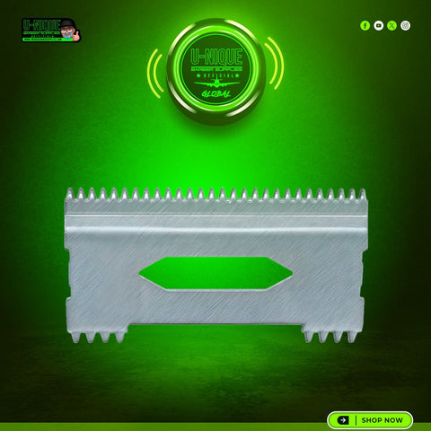 Gamma+ Stainless Steel Shallow-Tooth Moving Replacement Clipper Blade (GPMSSC)