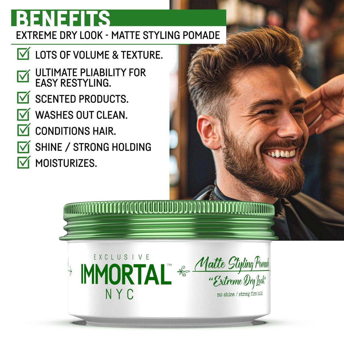 Matte Styling Matte Styling Pomade – U-NIQUE Barber Supplies