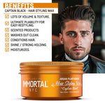 ''Captain Black'' Hair Styling Wax